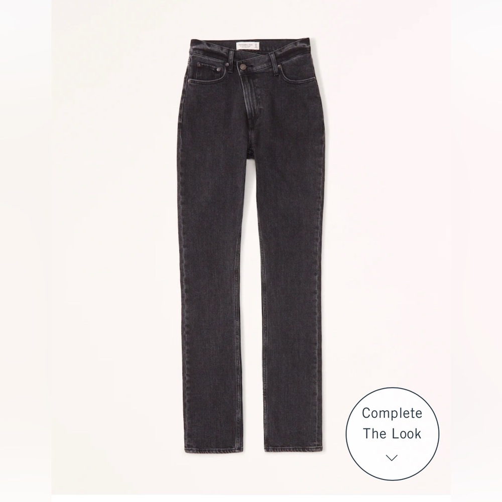 Ultra High Rise 90s Slim Straight Jean, BLACKUltra High Rise —seen on TikTok